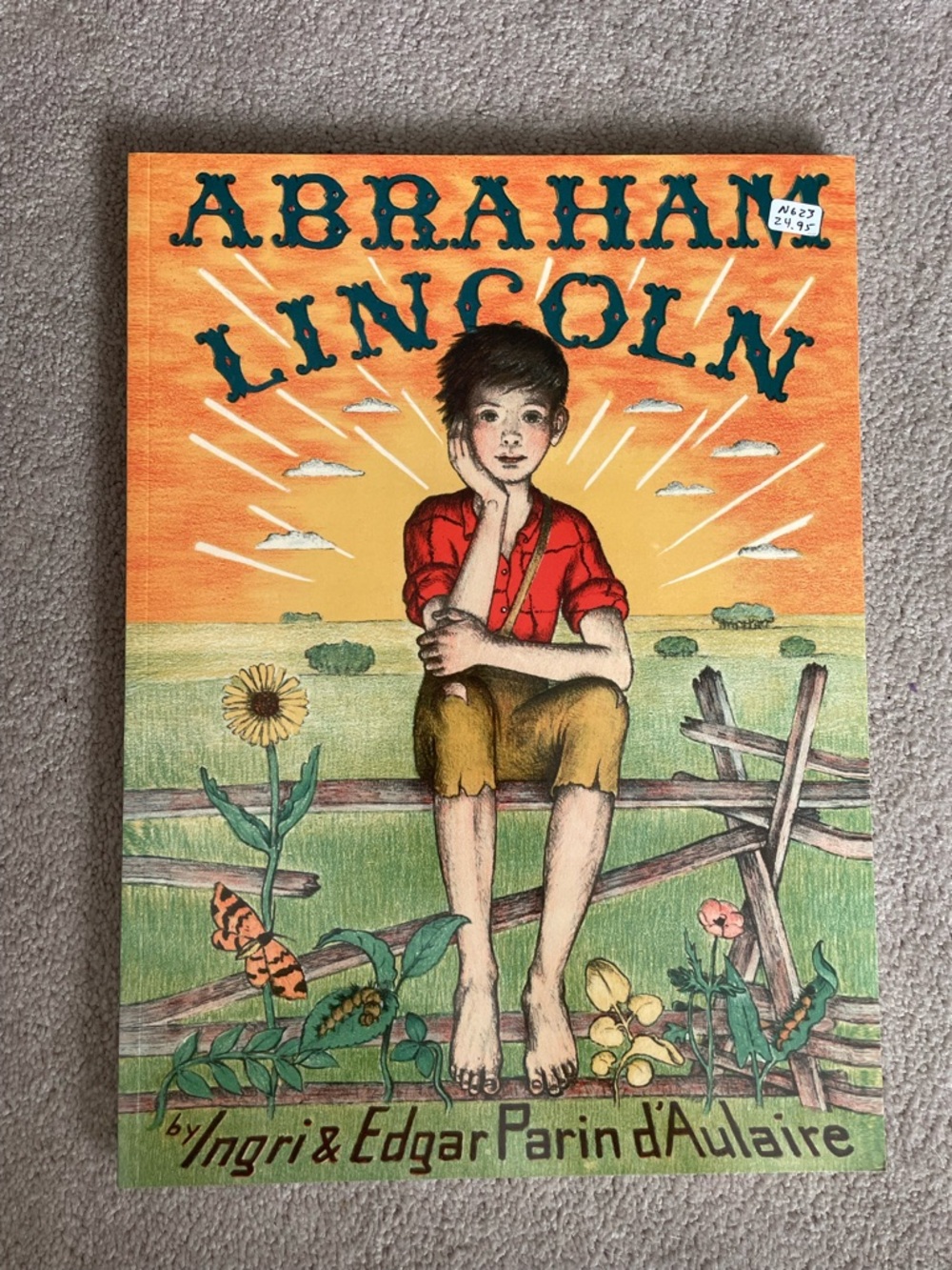 ‘Abraham Lincoln’ Illustrated Children's Book